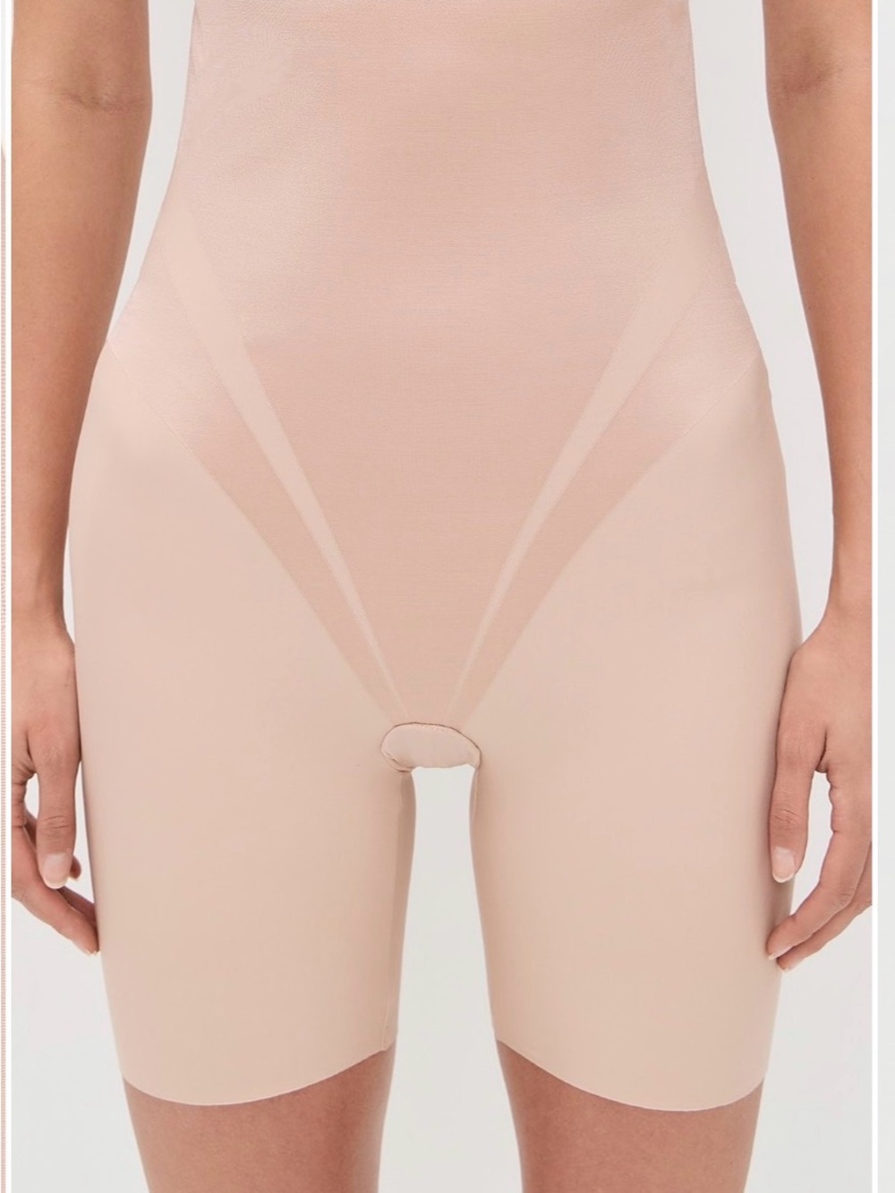 SPANX High waisted mid thigh shaper shorts